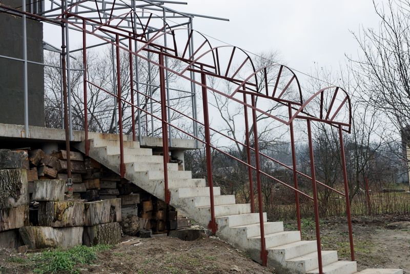 Concrete Stair Stamping