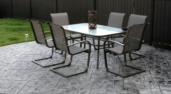 Porch Stamping in Helena