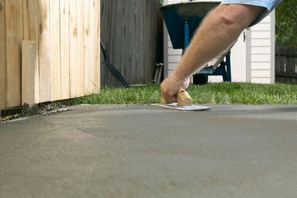 Concrete Patio Finishing in Helena